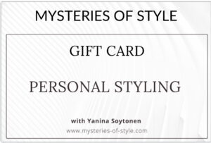 personlig stylist shopping presentkort